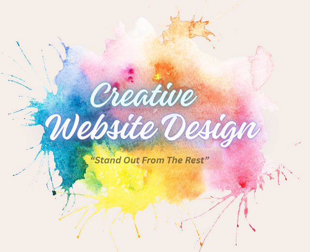 Custom website design example